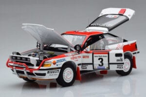 Toyota Celica GT-Four ST165 #3 B. Waldegard / F. Gallagher Winner Safari Rally 1990 Kyosho 1:18 08961A Pressofusione — immagine 2 di 12