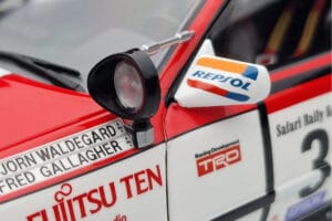 Toyota Celica GT-Four ST165 #3 B. Waldegard / F. Gallagher Winner Safari Rally 1990 Kyosho 1:18 08961A Pressofusione — immagine 11 di 12