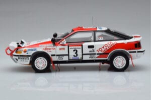 Toyota Celica GT-Four ST165 #3 B. Waldegard / F. Gallagher Winner Safari Rally 1990 Kyosho 1:18 08961A Pressofusione — immagine 4 di 12