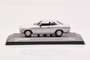 Toyota Celica A20 Argento Minichamps 1:43