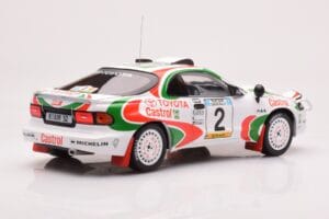 Toyota Celica Turbo 4WD ST185 #2 M. Alén / I. Kivimäki Safari Rally 1993 IXO 1:18 18RMC150B Pressofusione — immagine 2 di 6