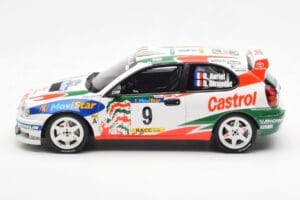 Toyota Corolla WRC #9 D. Auriol / D. Giraudet Rally Catalunya 1998 Otto 1:18 OT1102 Resina — immagine 3 di 6