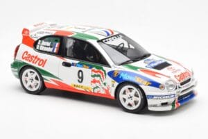 Toyota Corolla WRC #9 D. Auriol / D. Giraudet Rally Catalunya 1998 Otto 1:18 OT1102 Resina — immagine 4 di 6
