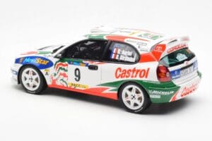 Toyota Corolla WRC #9 D. Auriol / D. Giraudet Rally Catalunya 1998 Otto 1:18 OT1102 Resina — immagine 5 di 6