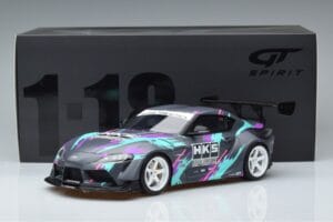 Toyota GR Supra A90 HKS GT Spirit 1:18 GT407 Resina — immagine 6 di 6