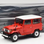 Toyota Land Cruiser FJ40 Van Rosso Kyosho 1:18 08971R - image 8 of 8