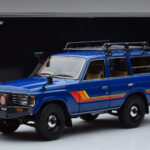 Toyota Land Cruiser 60 Blu Con Parti Opzionali Kyosho 1:18 - image 11 of 11