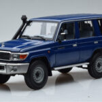 Toyota Land Cruiser J76 Blu Almost Real 1:18