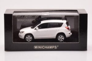 Toyota RAV4 XA30 Bianco Minichamps 1:43 400166571 Pressofusione — immagine 4 di 4