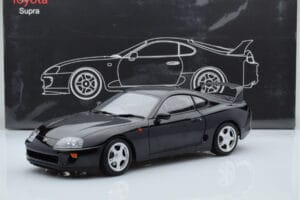 Toyota Supra A80 Nero LCD 1:18 LCD18020-BL Pressofusione — immagine 7 di 7