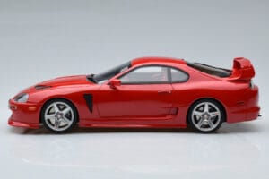 Toyota Supra A80 TRD 3000 GT Rosso Otto 1:18 OT879 Resina — immagine 3 di 6