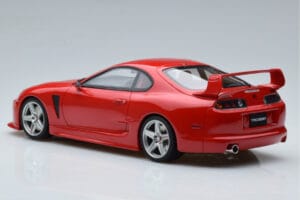 Toyota Supra A80 TRD 3000 GT Rosso Otto 1:18 OT879 Resina — immagine 5 di 6