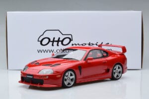 Toyota Supra A80 TRD 3000 GT Rosso Otto 1:18 OT879 Resina — immagine 6 di 6