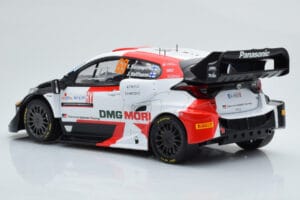 Toyota GR Yaris Rally1 #69 K. Rovanpera / J. Halttunen Rally Croatia 2022 IXO 1:18 18RMC151A Pressofusione — immagine 5 di 6
