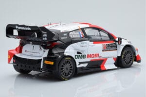 Toyota GR Yaris Rally1 #1 S. Ogier / B. Veillas Rally Monte Carlo 2022 IXO 1:18 18RMC151B Pressofusione — immagine 2 di 6