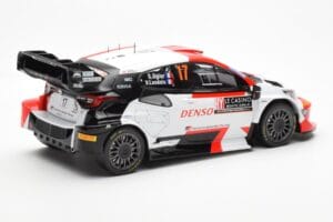 Toyota GR Yaris Rally1 #17 S. Ogier / B. Veillas Rally Monte Carlo 2023 IXO 1:18 18RMC152A Pressofusione — immagine 2 di 6