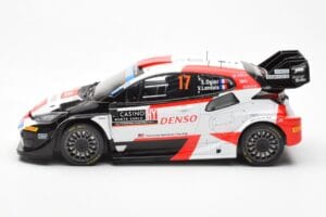 Toyota GR Yaris Rally1 #17 S. Ogier / B. Veillas Rally Monte Carlo 2023 IXO 1:18 18RMC152A Pressofusione — immagine 3 di 6