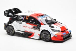 Toyota GR Yaris Rally1 #17 S. Ogier / B. Veillas Rally Monte Carlo 2023 IXO 1:18 18RMC152A Pressofusione — immagine 4 di 6