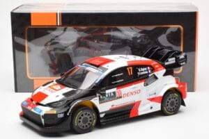 Toyota GR Yaris Rally1 #17 S. Ogier / V. Landais Safari Rally Kenya 2023 IXO 1:18 18RMC173A Pressofusione — immagine 6 di 6