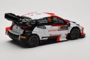 Toyota GR Yaris Rally1 #69 K. Rovanpera / J. Halttunen Rally Monte Carlo World Champion 2023 IXO 1:18 18RMC152B Pressofusione — immagine 2 di 6