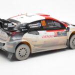 Toyota GR Yaris Rally1 #69 K. Rovanpera / J. Halttunen Safari Rally Kenya 2023 Dirty Version IXO 1:18 18RMC173B - image 2 of 6