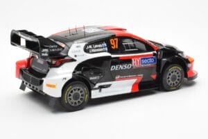 Toyota GR Yaris Rally1 #97 J-M. Latvala / J. Hanninen Rally Finland 2023 IXO 1:18 18RMC174B Pressofusione — immagine 2 di 6