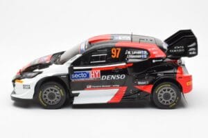 Toyota GR Yaris Rally1 #97 J-M. Latvala / J. Hanninen Rally Finland 2023 IXO 1:18 18RMC174B Pressofusione — immagine 3 di 6