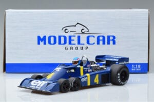 Tyrrell P34 Elf #4 P. Depailler Sweden GP 1976 MCG 1:18 MCG18615F Pressofusione — immagine 6 di 6