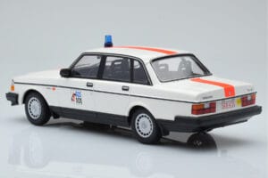 Volvo 240 GL Polizia Belgio Minichamps 1:18 155171492 Pressofusione — immagine 5 di 6