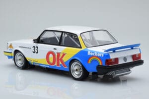 Volvo 240 Turbo Beckers #33 Andersson / Petersson / Linder ETCC Zolder 1985 IXO 1:18 18RMC105B Pressofusione — immagine 5 di 6