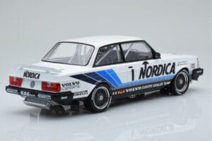 Volvo 240 Turbo Nordica #1 J. Cecotto / A. Olafsson ETCC Brno 1986 IXO 1:18 18RMC087 Pressofusione — immagine 2 di 6