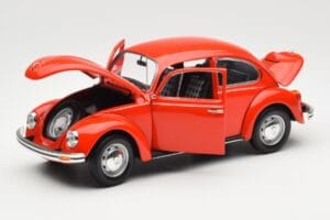 Volkswagen Beetle 1200 Rosso Minichamps 1:18 150057100 Pressofusione — immagine 2 di 8