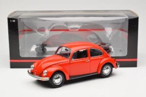 Volkswagen Beetle 1200 Rosso Minichamps 1:18 150057100 Pressofusione — immagine 8 di 8