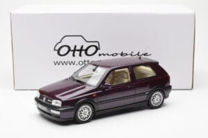 Volkswagen Golf Mk3 VR6 Syncro Viola Scuro Perla Otto 1:18 OT1052 Resina — immagine 6 di 6