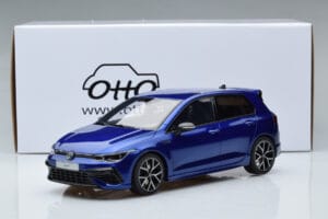 Volkswagen Golf Mk8 R Blu Otto 1:18 OT413 Resina — immagine 6 di 6