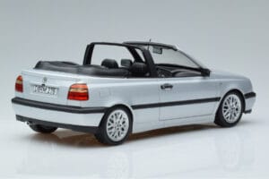 Volkswagen Golf Mk3 Cabriolet Argento Norev 1:18 188468 Pressofusione — immagine 2 di 6