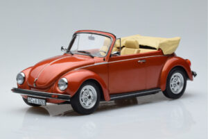 Volkswagen Beetle 1303 Cabriolet Arancione Norev 1:18