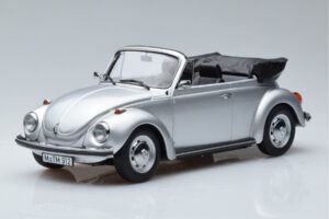 Volkswagen Beetle 1303 Cabriolet Argento Norev 1:18