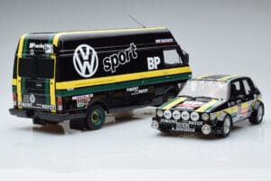Volkswagen LT35 + Golf 1 GTI Group 2 Black Otto 1:18 OT353 Resina — immagine 4 di 6
