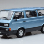 Volkswagen T3 Multivan Blu Norev 1:18