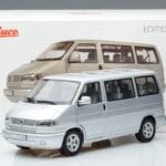 Volkswagen T4b Transporter Caravelle Minibus Schuco 1:18 450041500 Pressofusione - image 8 of 8