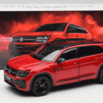 Volkswagen Teramont X Rosso FAW 1:18 ZVB000003A Pressofusione - image 8 of 8