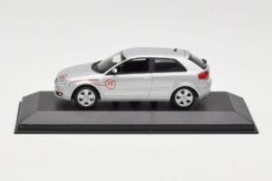 Audi A3 8P Argento Prototipo Minichamps 1:43 5010503013 Pressofusione