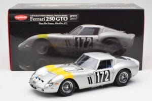 Ferrari 250 GTO #172 Tour de France Automobile 1964 Kyosho 1:18 08434C Pressofusione — immagine 8 di 8