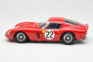 Ferrari 250 GTO #22 24 Hours of Le Mans 1962 Kyosho 1:18 08432B Pressofusione — immagine 4 di 8