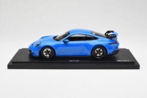 Porsche 911 992 GT3 Shark Blu Minichamps 1:18 WAP0211490M003 Resina — immagine 3 di 7