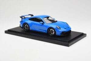 Porsche 911 992 GT3 Shark Blu Minichamps 1:18 WAP0211490M003 Resina — immagine 4 di 7