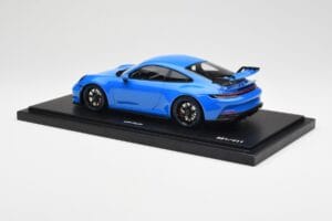 Porsche 911 992 GT3 Shark Blu Minichamps 1:18 WAP0211490M003 Resina — immagine 5 di 7