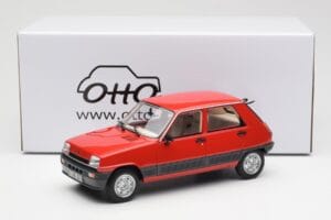 Renault 5 GTL Rosso Otto 1:18 OT1147 Resina — immagine 6 di 6