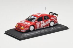 Alfa Romeo 155 V6 #12 M. Alboreto DTM 1995 Minichamps 1:43 430950312 Pressofusione — immagine 2 di 4